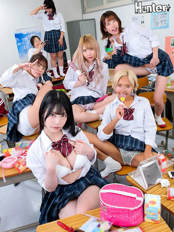 【涼花くるみ NATSUKA 福田もも 他】【JK】おバカなド底辺女子校の男教師はボク1人！貞操観念激低お股ユルユル女子だらけで授業は全く聞いてくれないのにSEXは簡単にさせてくれる！