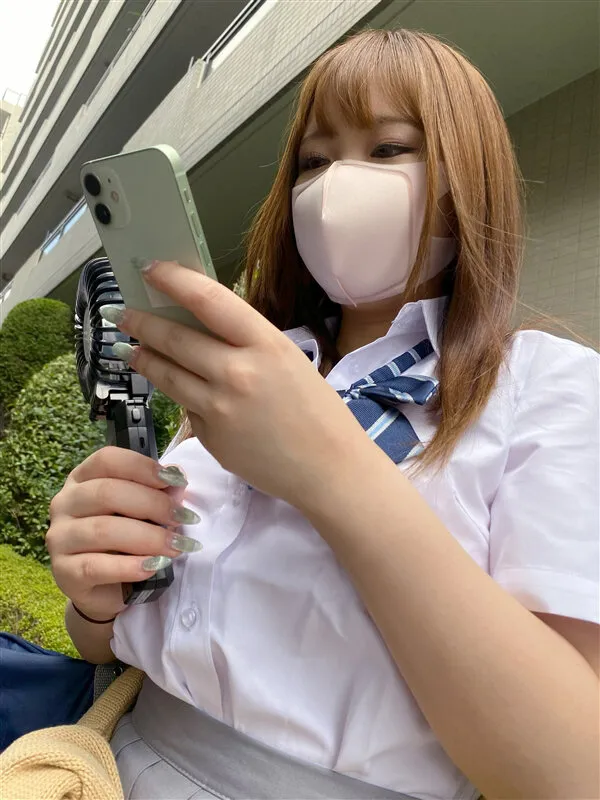 【白橋りほ】【JK】【VR】P活系J○とカーセックス！！【超肉感追尾特化】生意気オンナをゴム外し生SEXでガツンと制裁！！イキまくり何度も中出し！！