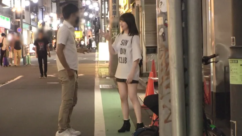 【霧島さな】マジ軟派、初撮。 2013 声が可愛い美白美尻大学生を恵比寿でナンパ！付き合った人数は2人だけ？！軽く触れただけで敏感に反応してしまい、恥ずかしがりながらも大量潮吹き！