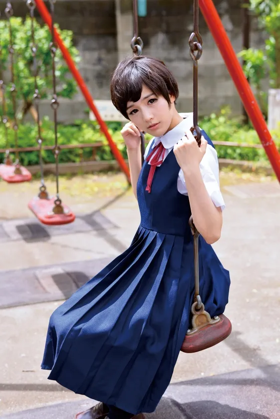 【向井藍】【バレー部JK】思い出の制服娘と気が狂うほど性交 AI