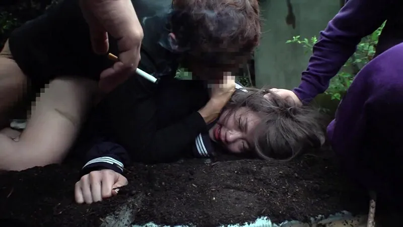 【JKレイプ】女子●生野外拉致強姦映像