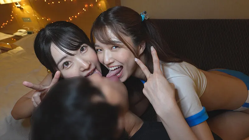 【倉本すみれ 皆月ひかる】【JK】たんぽぽ☆プレゼンツ！ド田舎から東京に修学旅行で来ていたイケてる女子校生とパコパコする物語 すみれ＆ひかる編