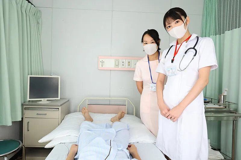 【森日向子】【VR】【8K VR】マスク美女の看護師に、見つめられて退院するまで、射精させられる入院生活～10年前、恋したお姉さんに会いにいく編～