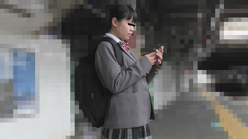 【JK痴漢】制服娘○○電車38