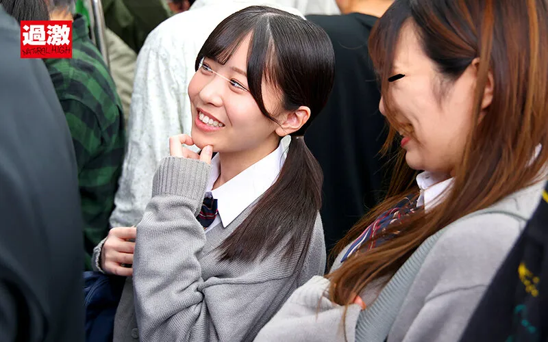 【柏木こなつ 夕美しおん 吉根ゆりあ】【巨乳JK輪姦レイプ】生中痴漢集団8