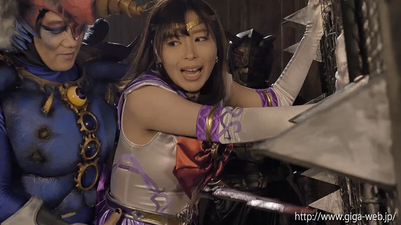 【セーラーサターンパロディAV】美聖女戦士セーラーナイトエルメス ～最強戦士封じ込め計画～ 月島花