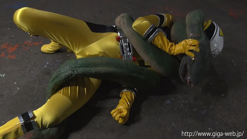 【神納花 桃愛ゆえ】戦隊ヒロインふたなり化 レズ地獄 銀河特捜デイトナレンジャー