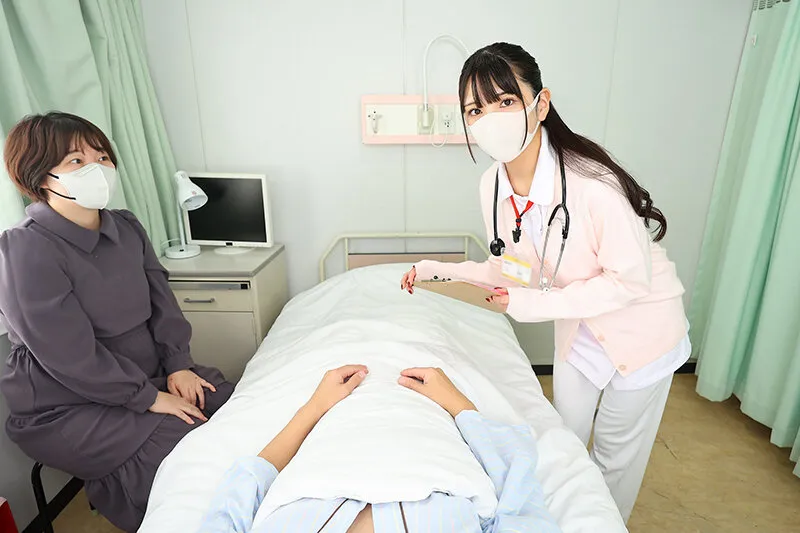 【倉木しおり】【VR】【8K VR】マスク美女の看護師に、見つめられて退院するまで、射精させられる入院生活