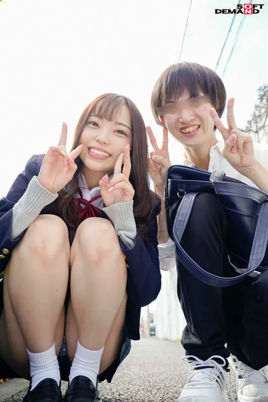 【林愛菜】【JK】マジックミラー号 女子〇生限定 彼女さん！彼氏のチ○ポ当ててください！！【まな編】