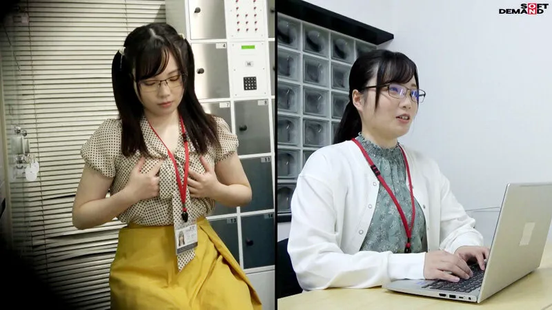 SOD女子社員 7名 業務時間内声ガマン大胆オナニー報告2 仕事中＆オナニー中のギャップ 2画面見比べておシコり下さい