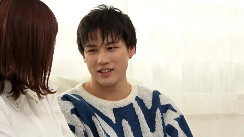 女子リードに導かれ耳が真っ赤になるほど感じる絶頂エッチ 清水健翔×きみと歩実