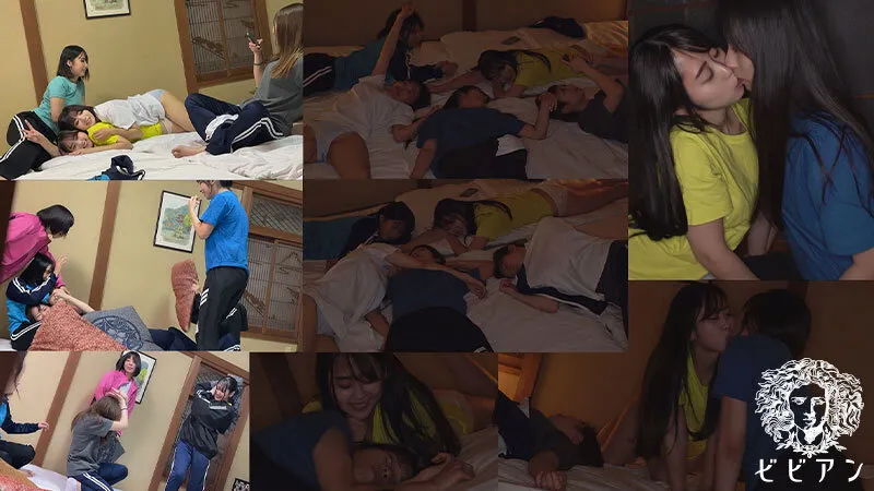 【五十嵐美月 末広純 真白みのり 他】【JK百合】美しい汗を流す女の子がレズセックスに没頭する乱交遠征1泊2日【流出映像】市立●野女子●等学校陸上部2024年春合宿