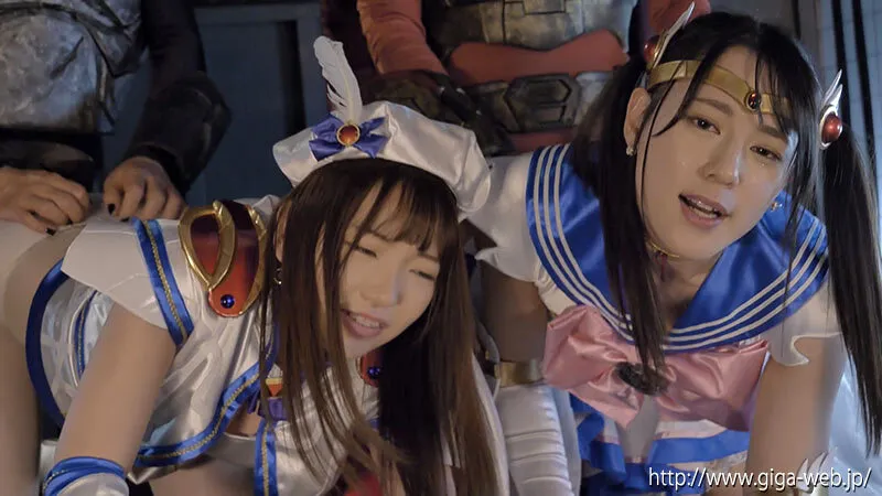 【白石かんな 本郷まや】美少女戦士セーラーエルメスVS美少女仮面フォンテーヌ 美少女ヒロイン対決！