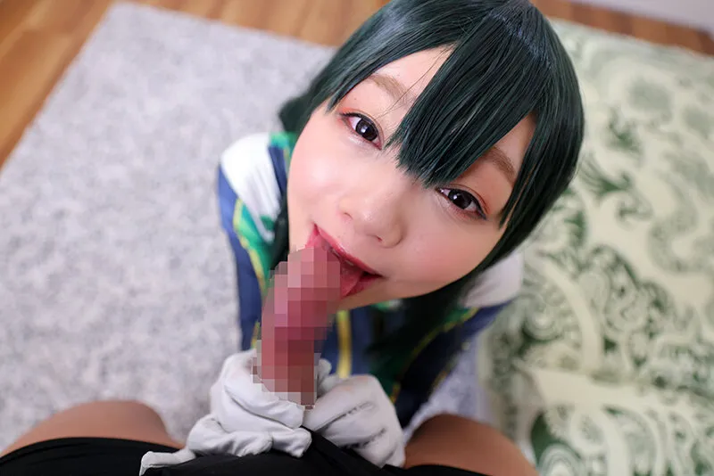【ヒロアカ蛙吹梅雨コスプレAV】かわいそうなコスプレイヤー 好きでもないキモオジに… 意志の弱いEカップ