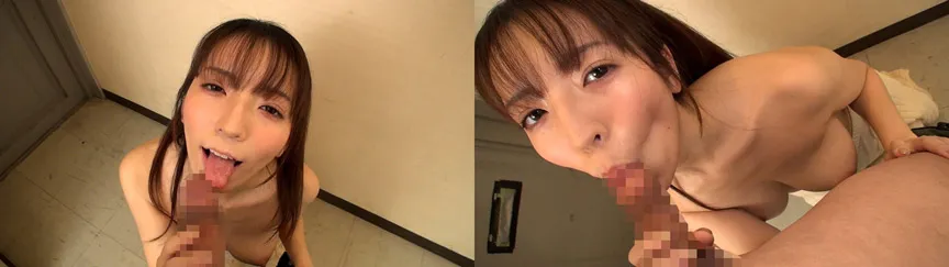 個撮）バキュームフェラ顔のギャップがエロい！【Fカップ美巨乳お姉さん】柔乳パイズリ＆スゴ技ローリングフェラ【口内発射】