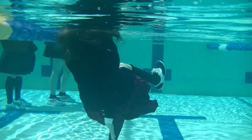 【JK着衣水泳】Pr～冬服25M×4