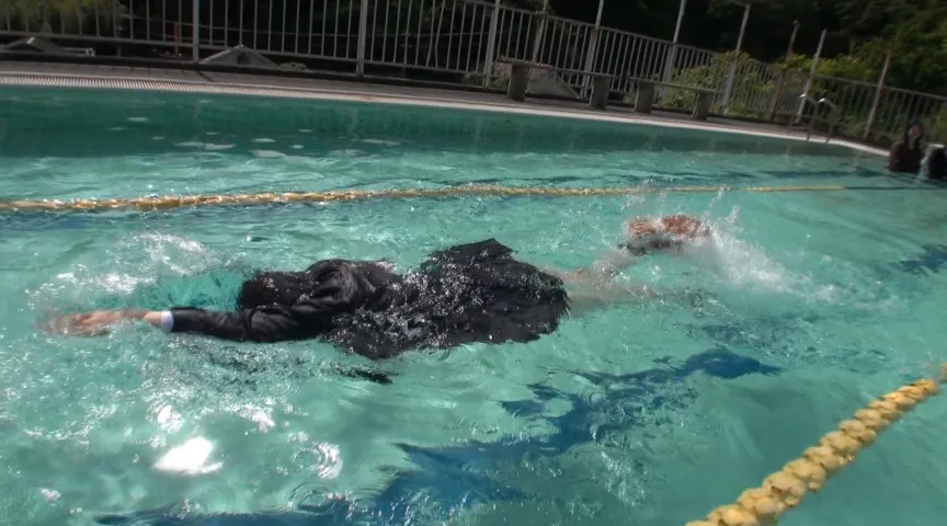 【JK着衣水泳】Pr～冬服25M×4