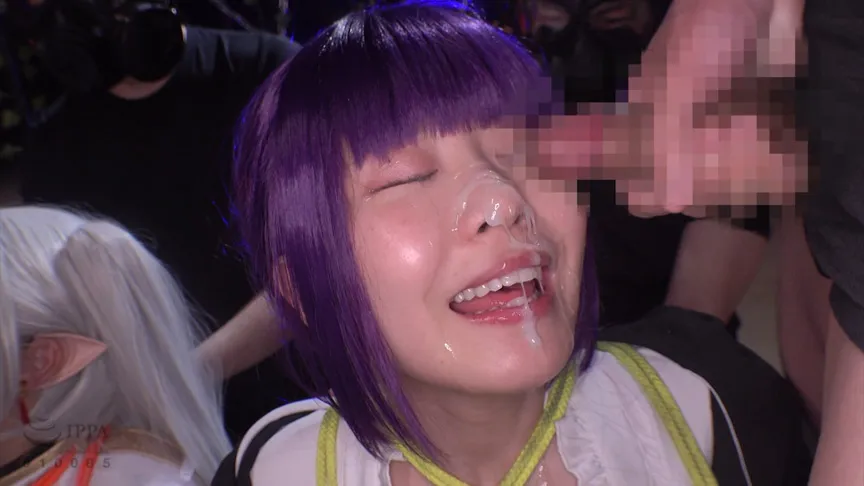 【由良かな 柏木こなつ】美少女魔導師フ●ーレン＆フェ●ン×Wギロチン中出し集団輪姦×大量ザーメンぶっかけ かな＆こなつ