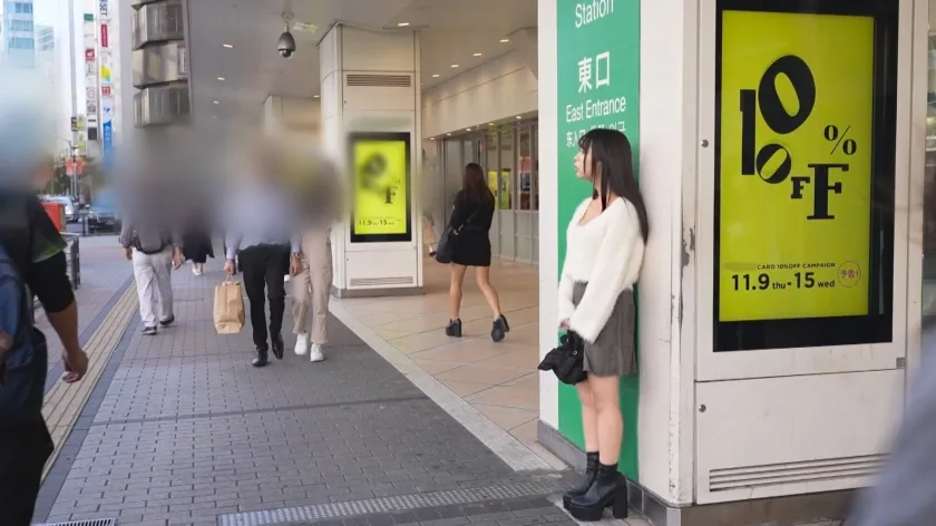 【有栖かなう】揺れるGカップ！黒髪清楚系女子大生がAV出演を決心。緊張で体を固くしながらもキスをした瞬間とろける表情！甘い喘ぎ声は必聴！ 【初撮り】ネットでAV応募→AV体験撮影 2153