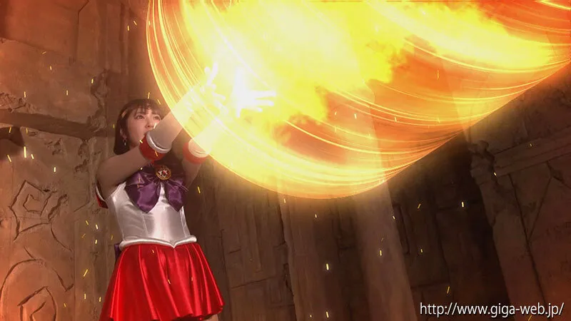 【セーラーマーズパロディAV】ヒロインピンチ18 美少女戦士セーラーフレア ～地獄の超震動！破壊される紅き乙女～ 加賀美さら