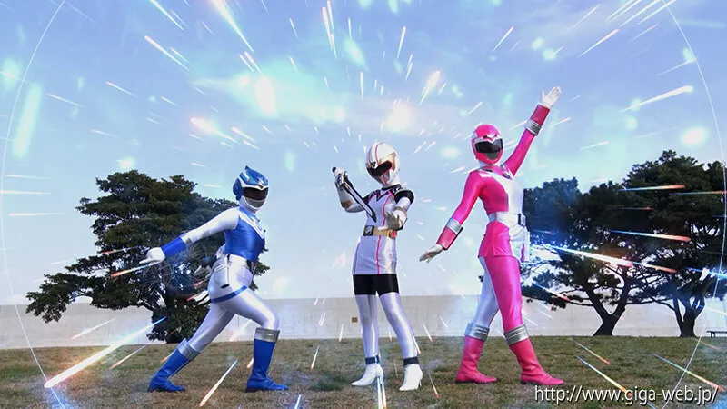 【若宮穂乃 天然美月 山口香澄】ヒロインレンジャーズ全滅作戦 ジュエルピンク・セイニンホワイト・ライガドルフィン