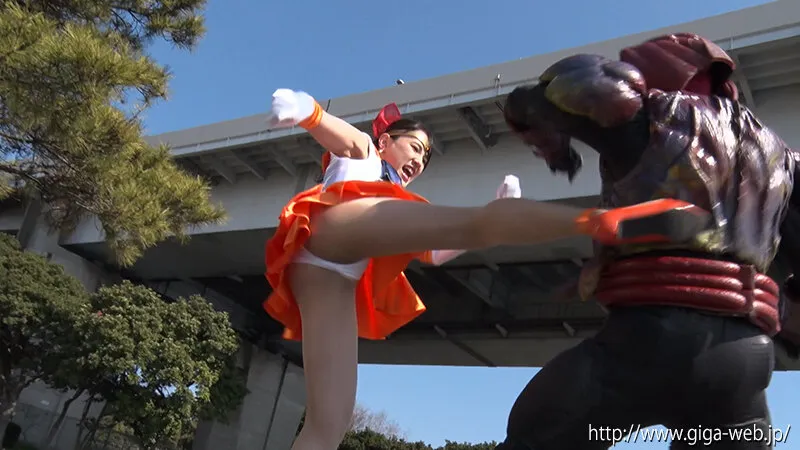 【セーラーヴィーナスパロディAV】スーパーヒロイン絶体絶命！！Vol.87 美少女戦士セーラーフリージア 本郷まや