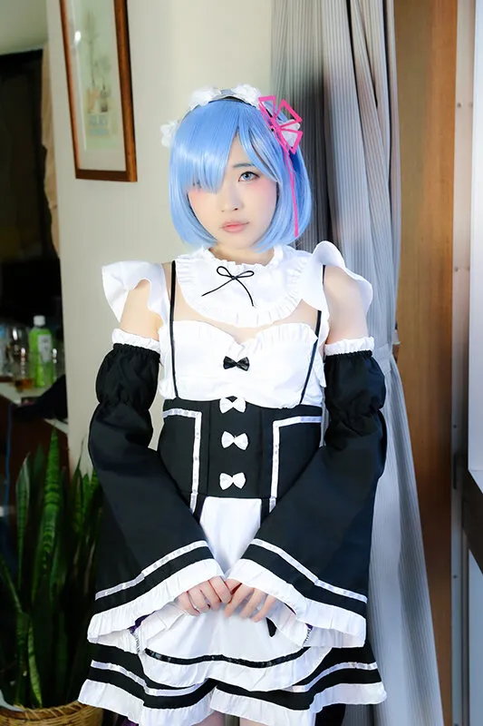 【皆月ひかる】低身長クソ雑魚メスガキレイヤー禁断の大量潮吹きハメ撮りオフパコ【リゼロレム FGOアビー コスプレAV】