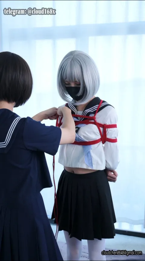 【新しい学校のリーダーズパロディAV】新しい学校の調○ズ -縄と脚- ATARASHII BDSM！