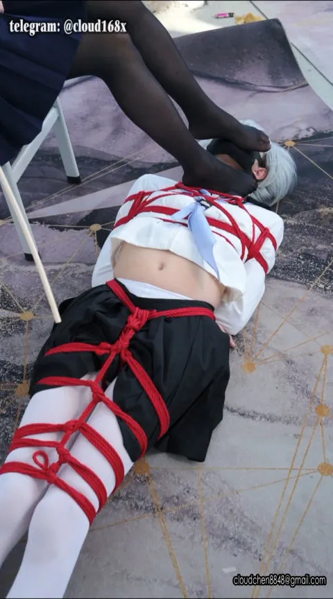 【新しい学校のリーダーズパロディAV】新しい学校の調○ズ -縄と脚- ATARASHII BDSM！