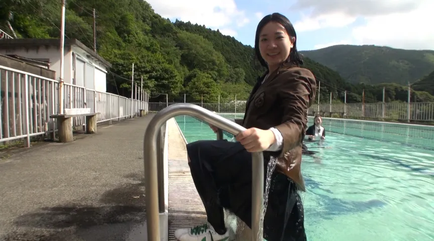 【JK着衣水泳】競技間の休息