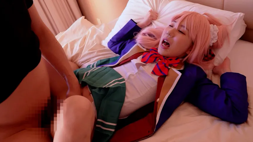 【光島遼花】【中出し】厳選美少女にコスプレさせてオレの子を孕ませる！【松●さとう】【ハピシュガ松坂さとうコスプレAV】