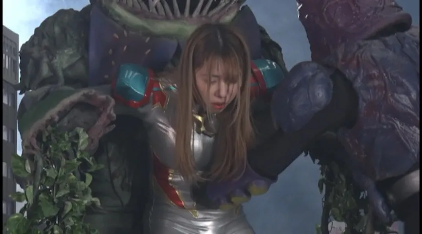 【ちゃんよた】HEROINEアクションピンチ 巨大ヒロイン（R）地球の守護女神バーンレディ 前編