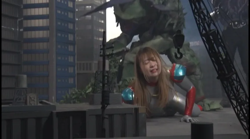 【ちゃんよた】HEROINEアクションピンチ 巨大ヒロイン（R）地球の守護女神バーンレディ 前編