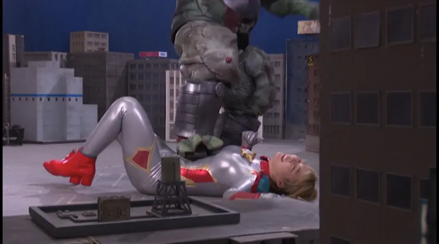 【神納花 ちゃんよた】HEROINE SEXYピンチ 巨大ヒロイン（R）地球の守護女神バーンレディ 後編