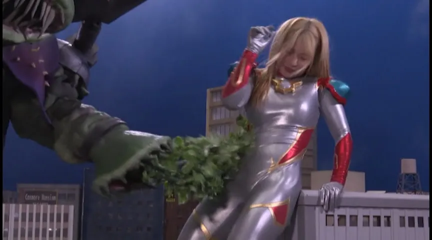 【神納花 ちゃんよた】HEROINE SEXYピンチ 巨大ヒロイン（R）地球の守護女神バーンレディ 後編