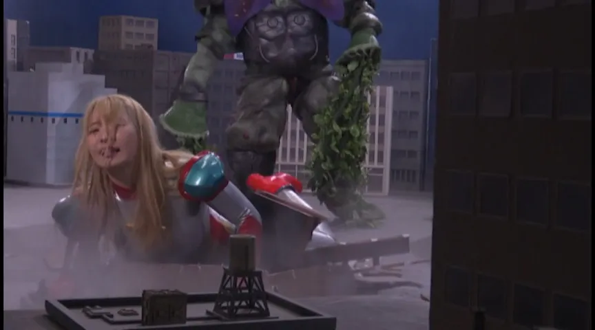 【神納花 ちゃんよた】HEROINE SEXYピンチ 巨大ヒロイン（R）地球の守護女神バーンレディ 後編