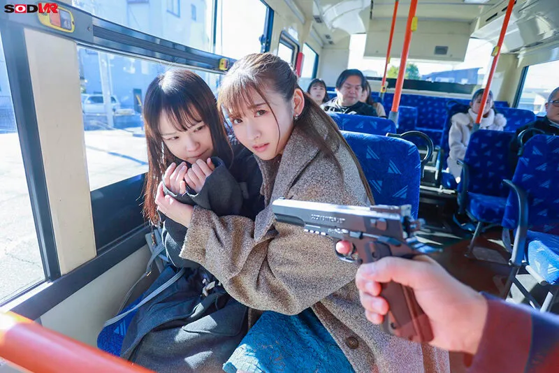 【工藤ララ 菊池まや 末広純 他】【JKレイプ】【VR】【8K】（超リアル体験）バスジャックVR ※被害者7名:女子大生/母娘/女子●生/主婦