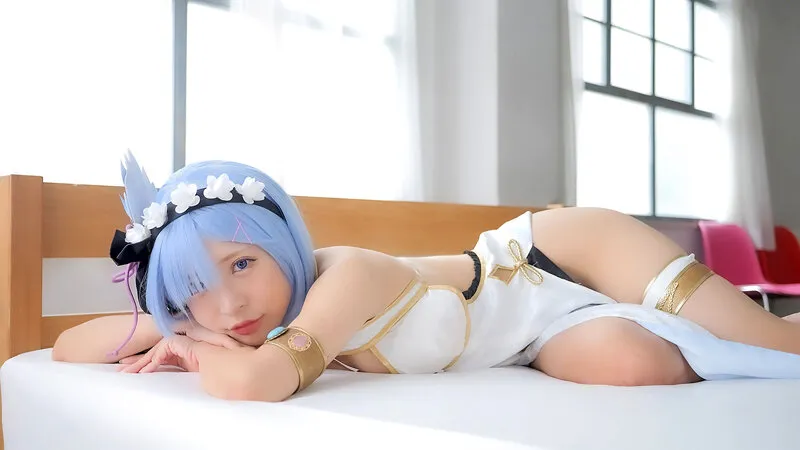 【リゼロ レム コスプレAV】【4K】4K Revolution コスかわいいが…止まらない。 小那海あや