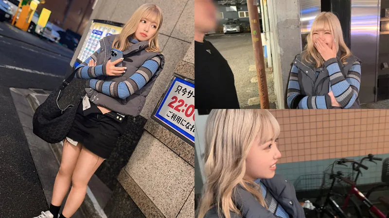 豊満ボディ・れい【Fカップ金髪ギャル 売春・中出しハメ撮り流出】