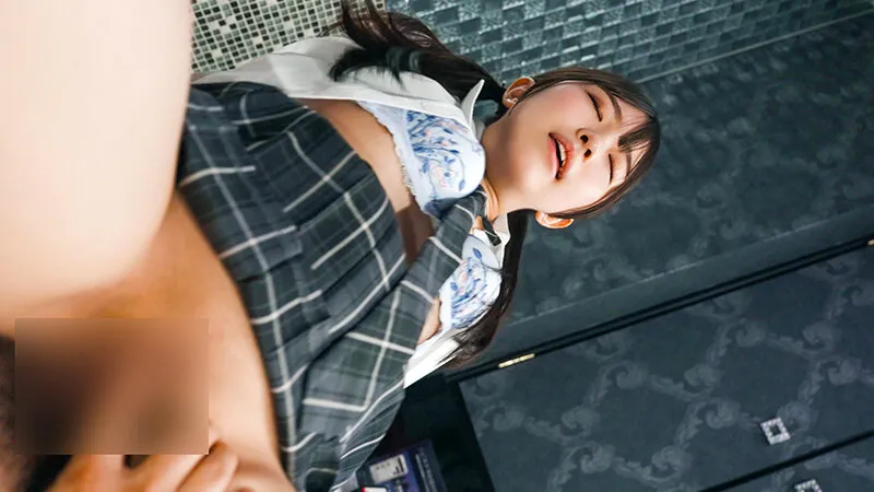 【月本海咲】【JK】【アフスク☆セックス】身長142cmのウルトラスーパーミニ系ガール！敏感過ぎるミニボディのキツキツマ○コに大量中出し！！