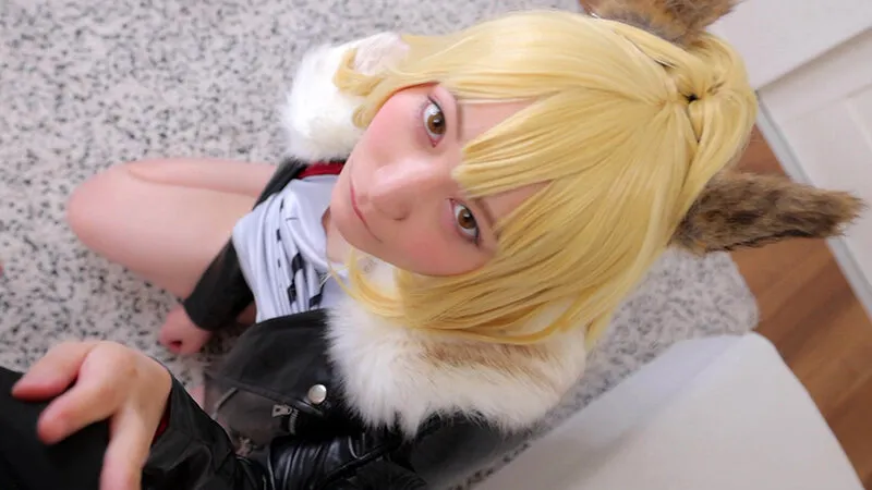 【弥生みづき】【アクナイ シージ コスプレAV】かわいそうなコスプレイヤー Hカップ 肉厚尻 巨乳巨尻狼、おしおき