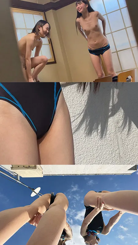 【琴石ゆめる 橘ひなの】Y＆H【水泳部JK いじめ・盗撮・中出し集団レイプハメ撮り流出】