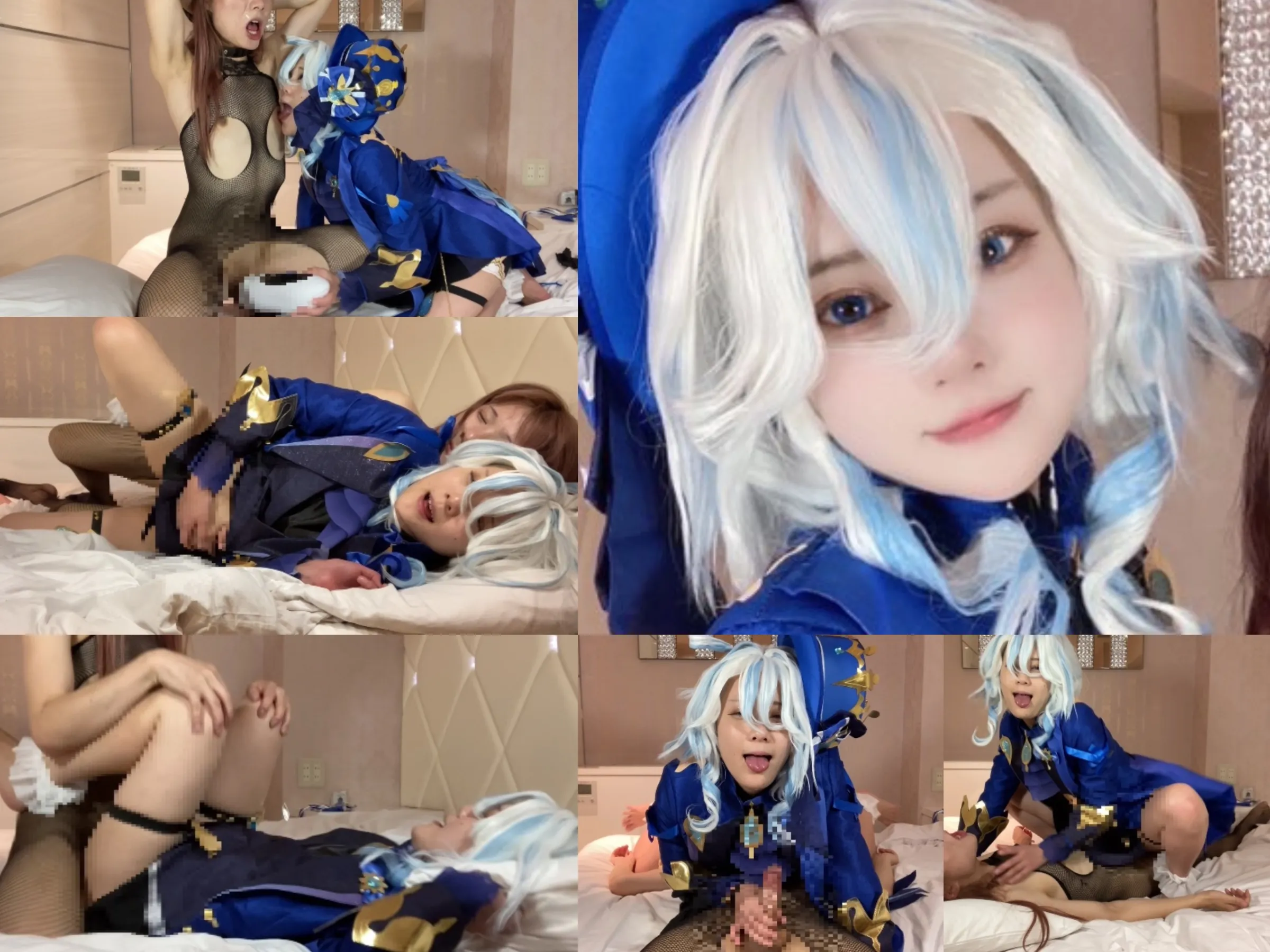 【原神フリーナ コスプレAV】水●神様わからせ絶頂【原●フリ●ナがデカチン男の娘に膣ボコされ何度も痙攣アクメ】