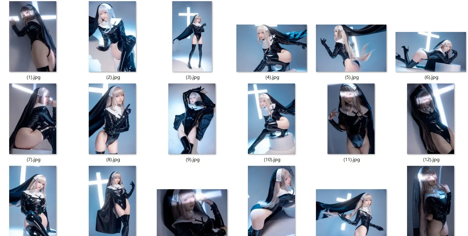 【歌住サクラコ コスROM】 ★8K★Coser-KARIN NO.032 歌柱樱子 20P