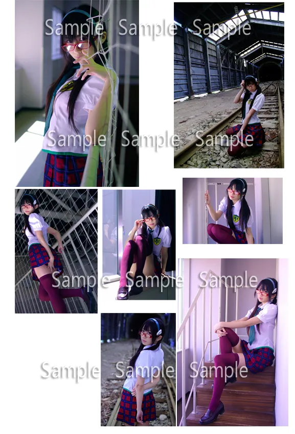 【小日向やまと】MARI【エヴァ真希波・マリ・イラストリアス(レーシング＆制服)同人コスROM】