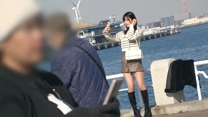 【前田美波】マジ軟派、初撮。 2056 顔よりフィーリングが大事ってことはつまりセックスの相性が1番大事！！海風に吹かれサラサラな黒髪をなびかせて自撮りする生足がセクシーな美容学生をナンパ！吸い付くご奉仕系フェラも神感度くびれボディも全部が限りなくエロい、エロすぎる…！！