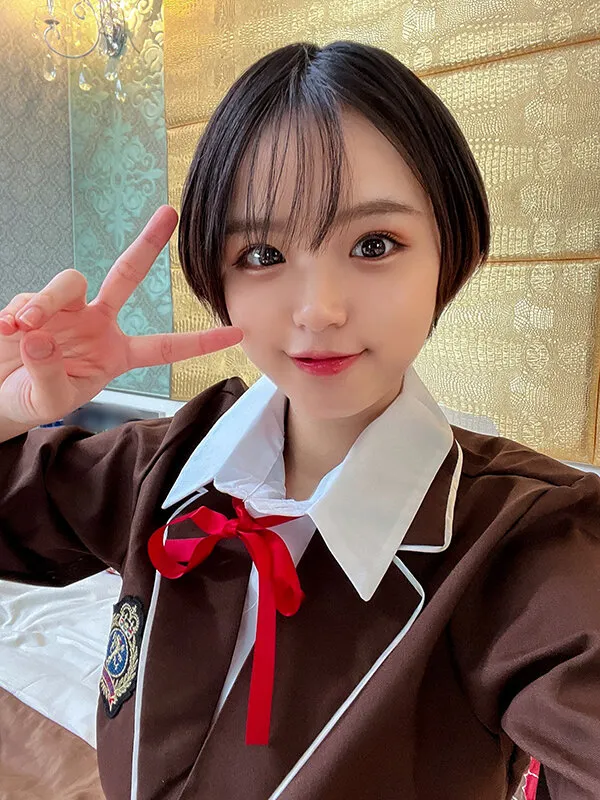 【菊池はる】【ロリJK】【アフスク☆セックス】身長147cmの超ミニ系J〇！！かわいい笑顔に大興奮！！小さくてもエロさは人一倍強い変態ボディに大量中出し！！