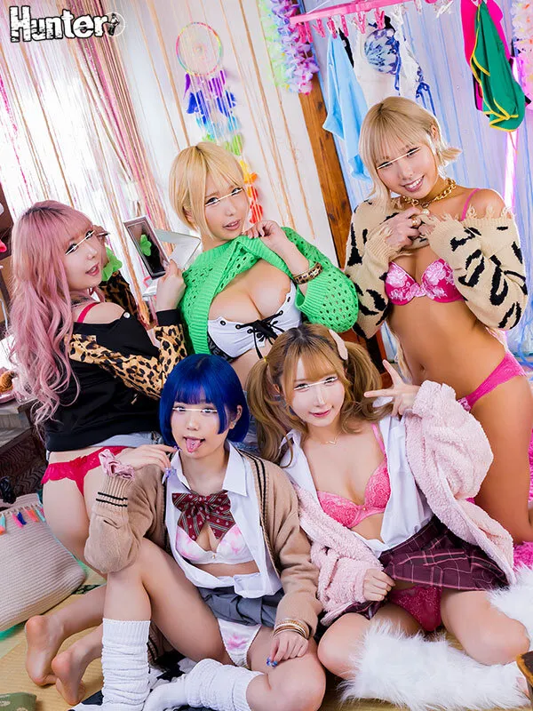 【乙アリス 由良かな るるちゃ。 他】【JK】突然出来た5人の義娘が全員ギャルの大家族！！朝から晩まで誘惑してくる5人のギャル義娘とヤリまくり中出しさせられまくり新婚性活！