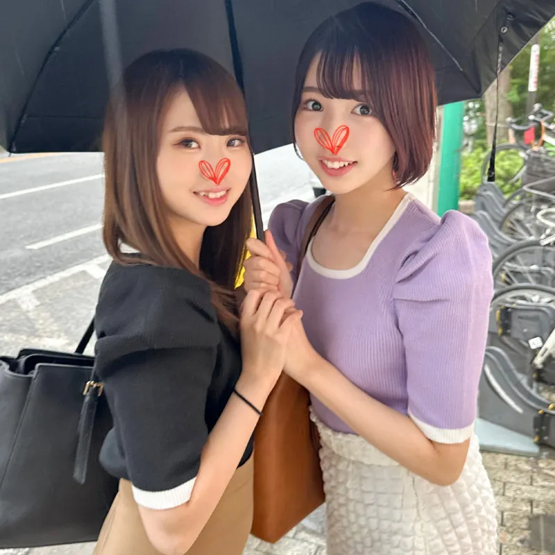 【白浜みなみ 東城ゆい】Y201ちゃん＆M201ちゃん【現役声優 パパ活・乱交・中出しハメ撮り流出】