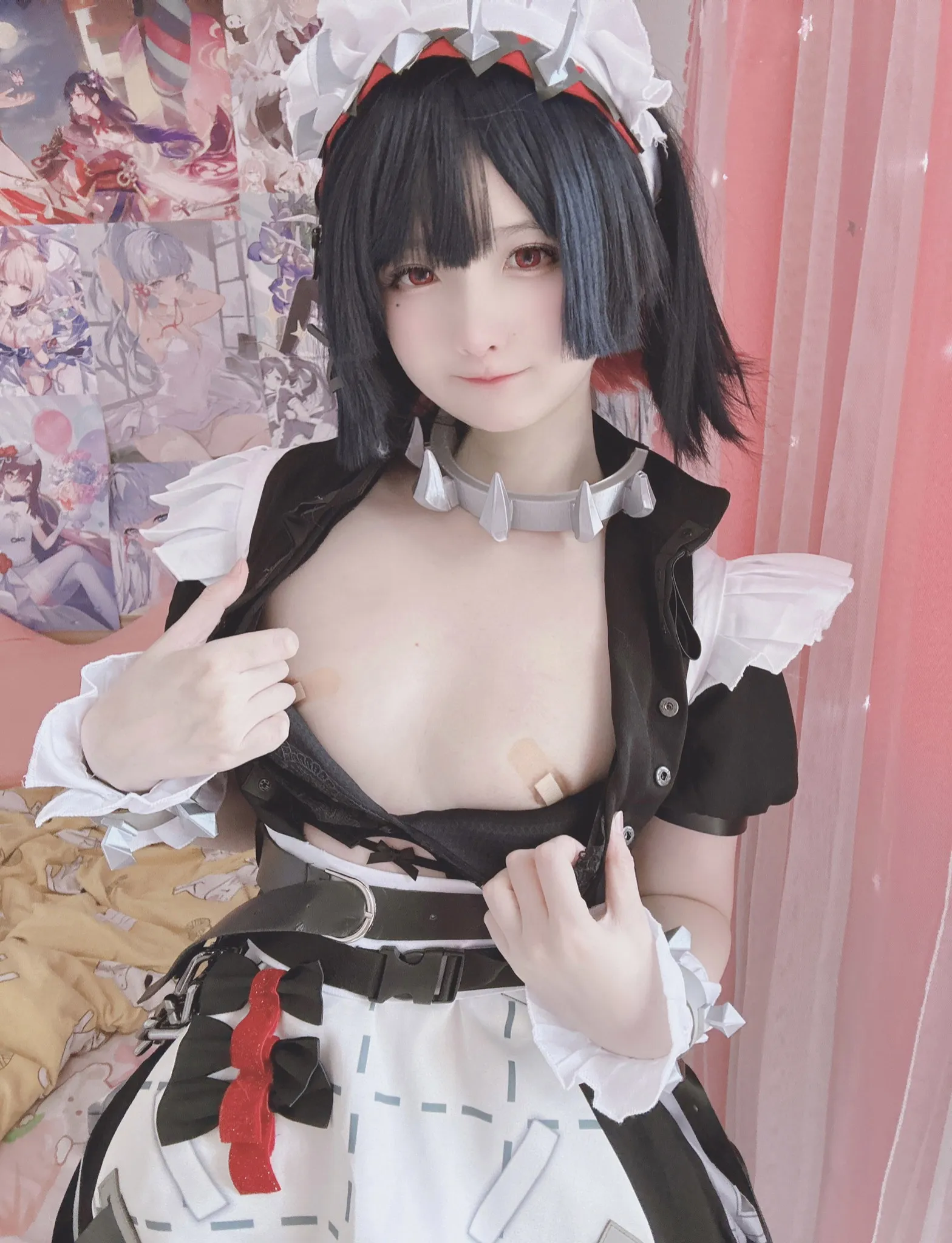 【ブルアカ下江コハル＆ゼンゼロ エレン・ジョー】みさ呆呆　ブ〇アカ下江コハル+鲨鱼 妹 艾莲乔(シャークガール　エレンジョー)